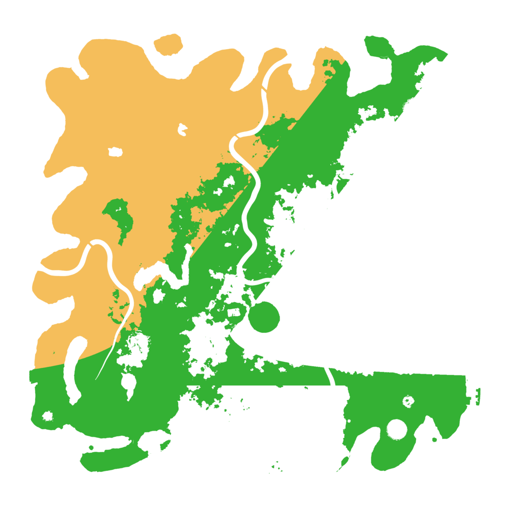 Biome Rust Map: Procedural Map, Size: 4500, Seed: 231946776