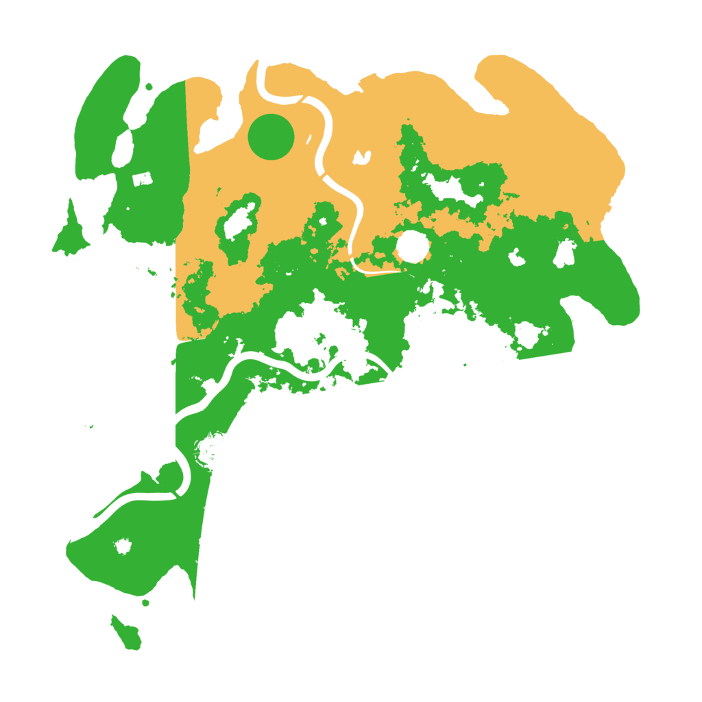 Biome Rust Map: Procedural Map, Size: 4000, Seed: 781908620