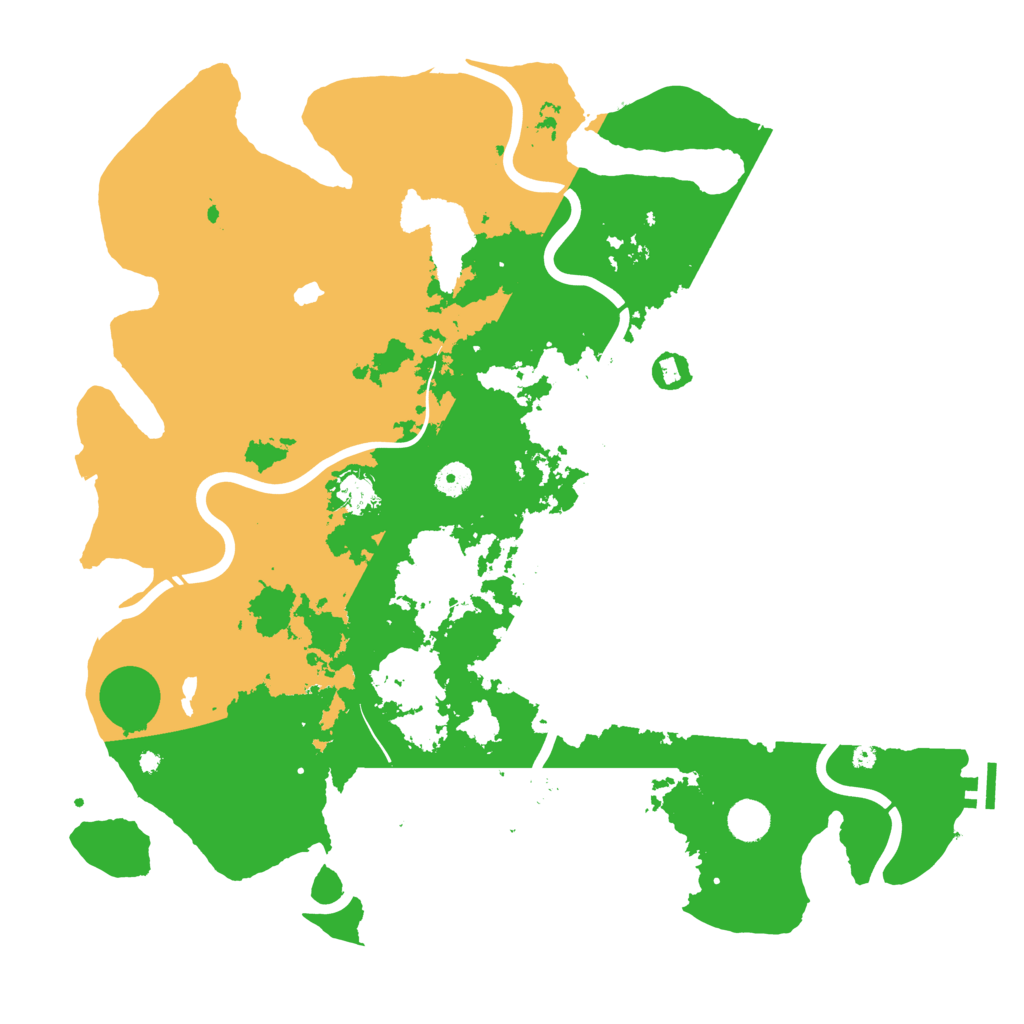 Biome Rust Map: Procedural Map, Size: 4450, Seed: 5452
