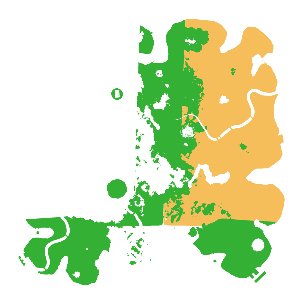 Biome Rust Map: Procedural Map, Size: 4250, Seed: 1306918201