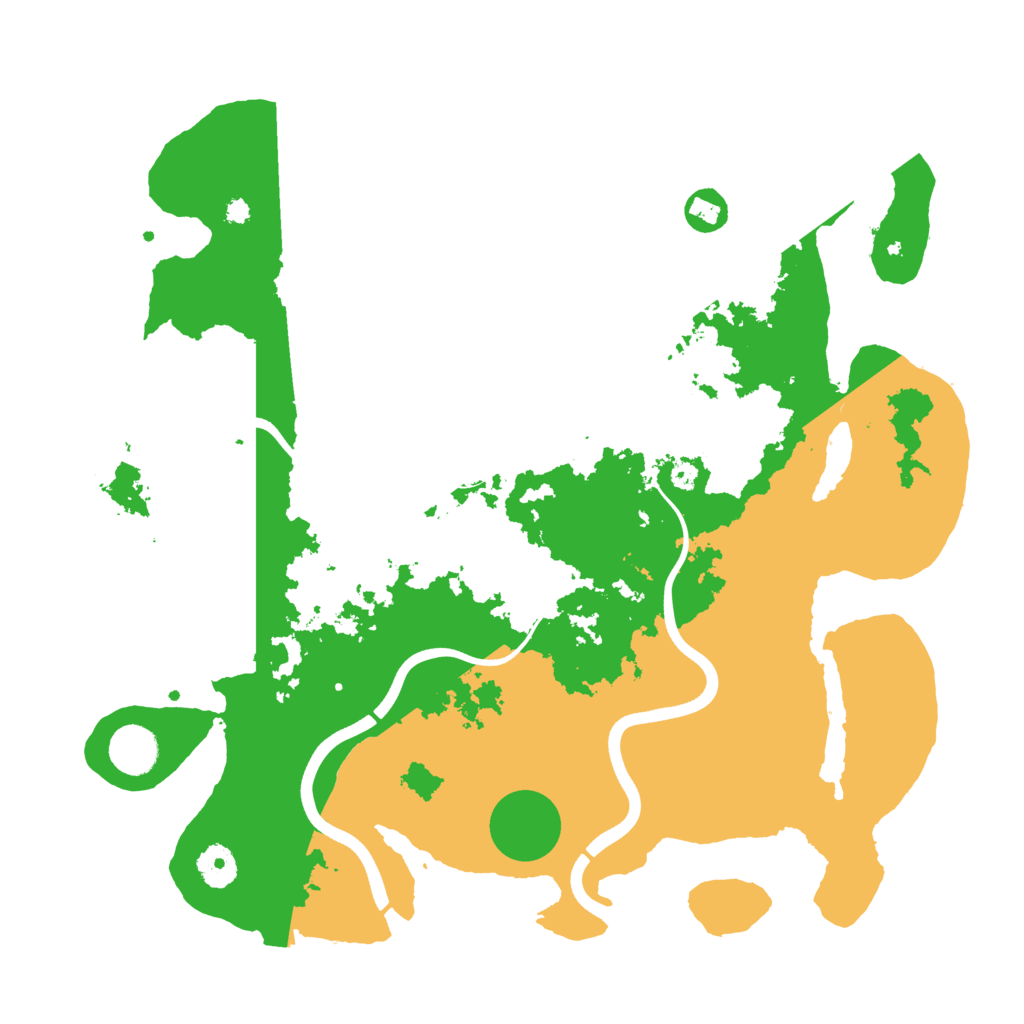 Biome Rust Map: Procedural Map, Size: 3800, Seed: 797197330