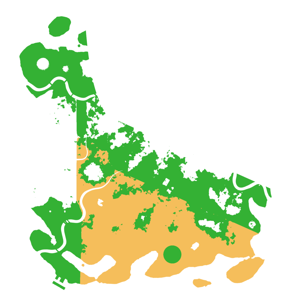 Biome Rust Map: Procedural Map, Size: 4500, Seed: 677041796