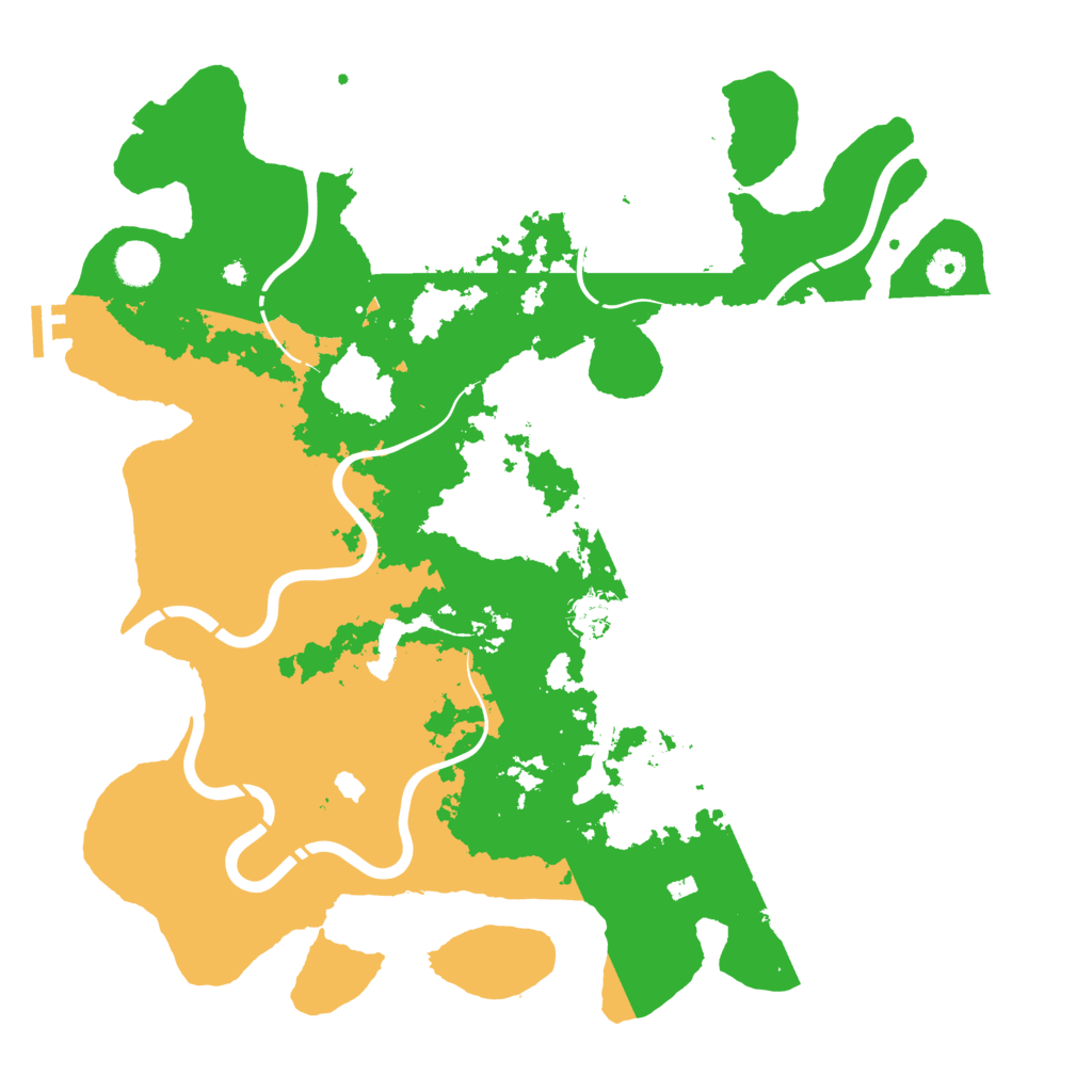 Biome Rust Map: Procedural Map, Size: 4250, Seed: 930910728