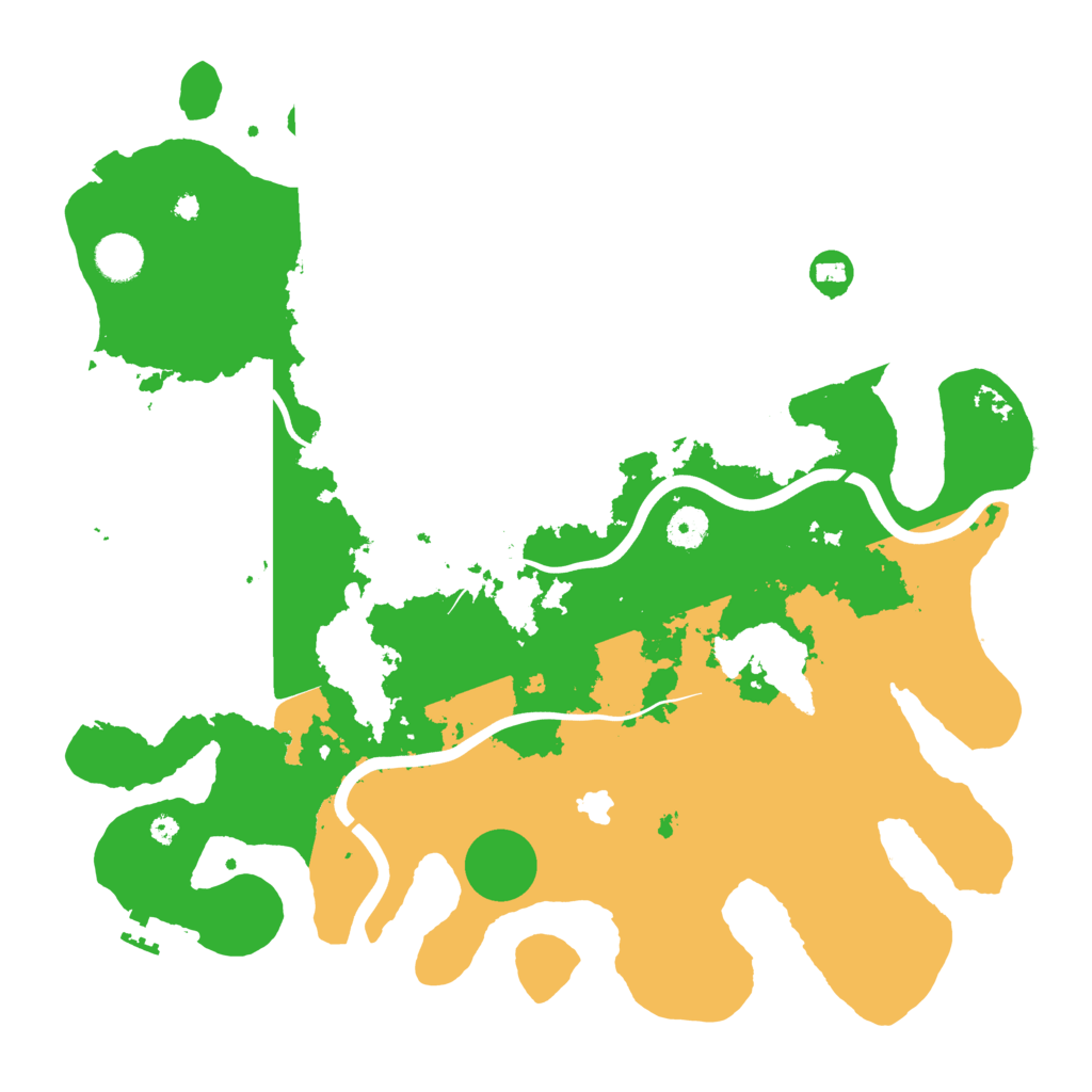 Biome Rust Map: Procedural Map, Size: 4000, Seed: 752475860