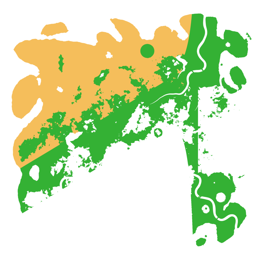 Biome Rust Map: Procedural Map, Size: 5000, Seed: 1518574210