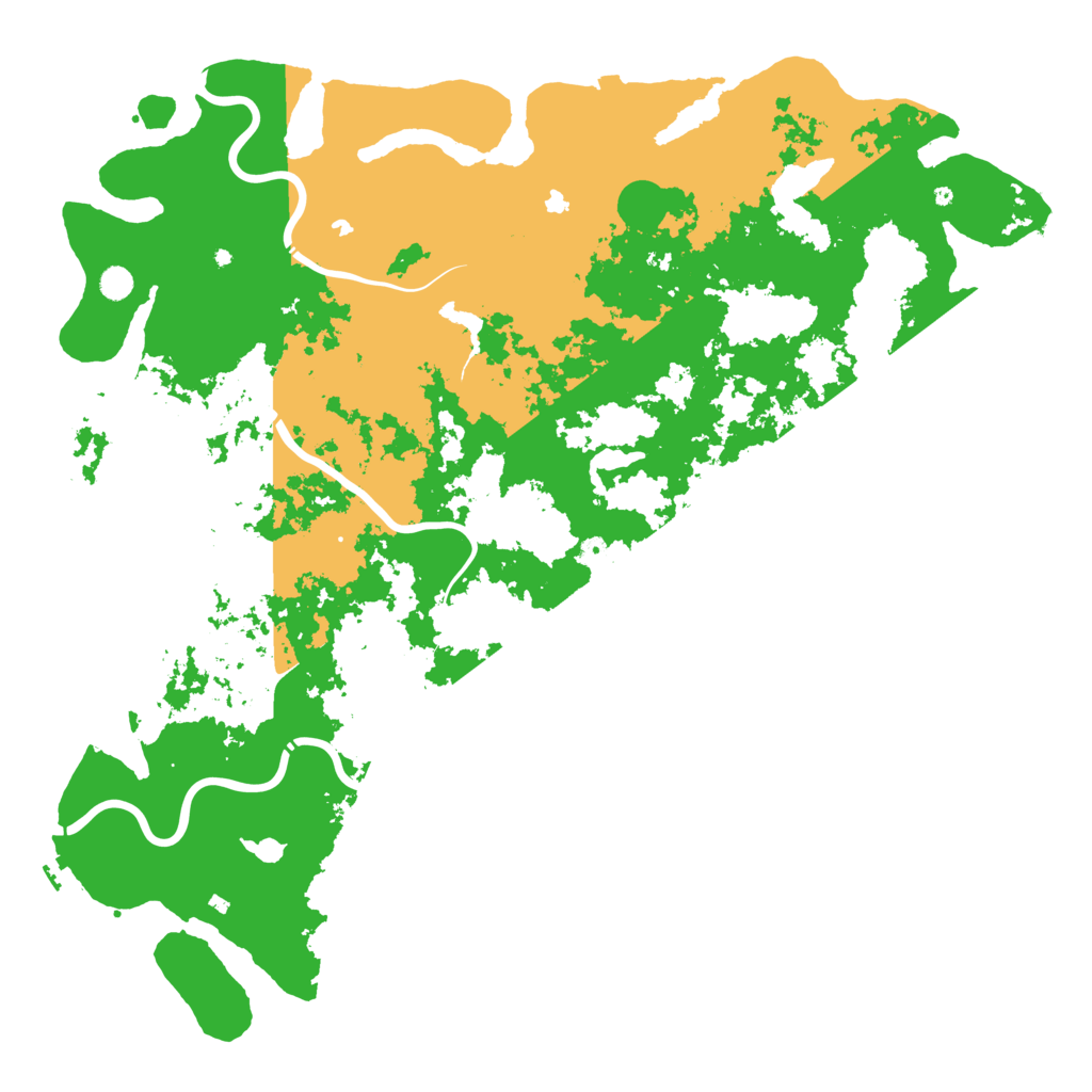 Biome Rust Map: Procedural Map, Size: 5800, Seed: 839436527