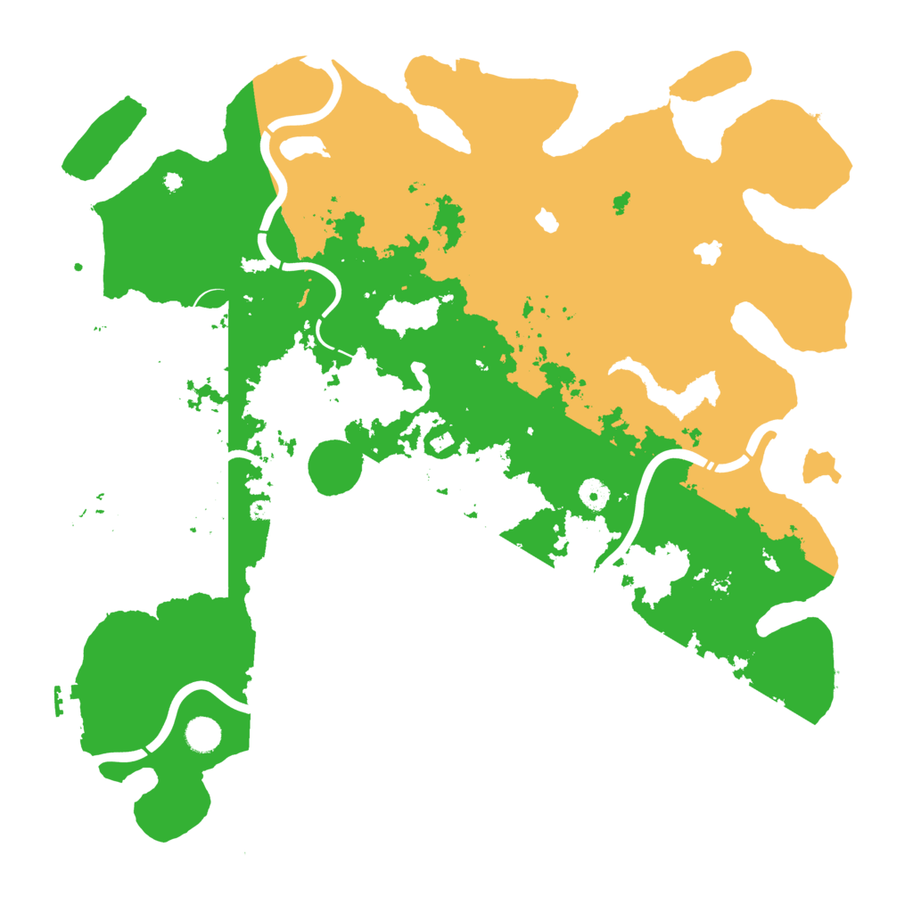 Biome Rust Map: Procedural Map, Size: 4500, Seed: 763816351