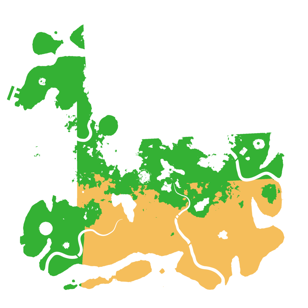 Biome Rust Map: Procedural Map, Size: 4250, Seed: 1261154944