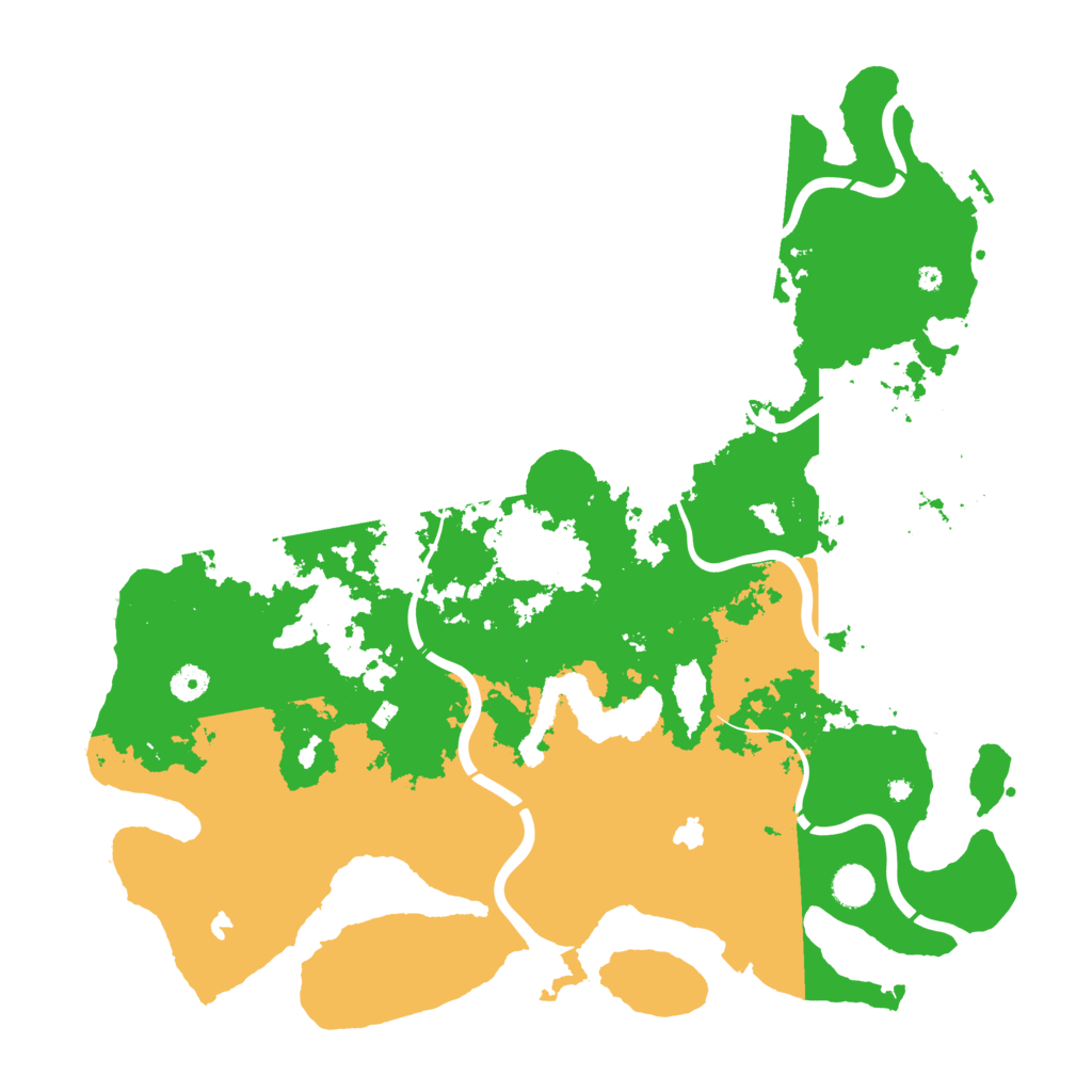 Biome Rust Map: Procedural Map, Size: 4500, Seed: 898860230