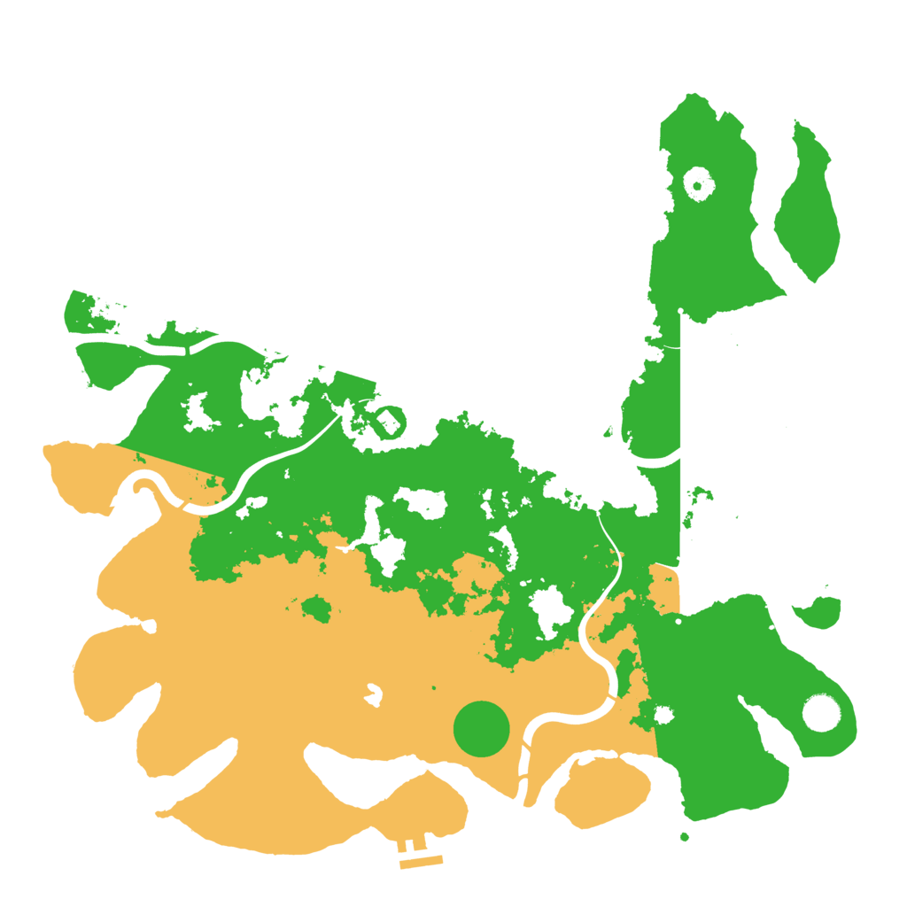 Biome Rust Map: Procedural Map, Size: 4250, Seed: 10234580