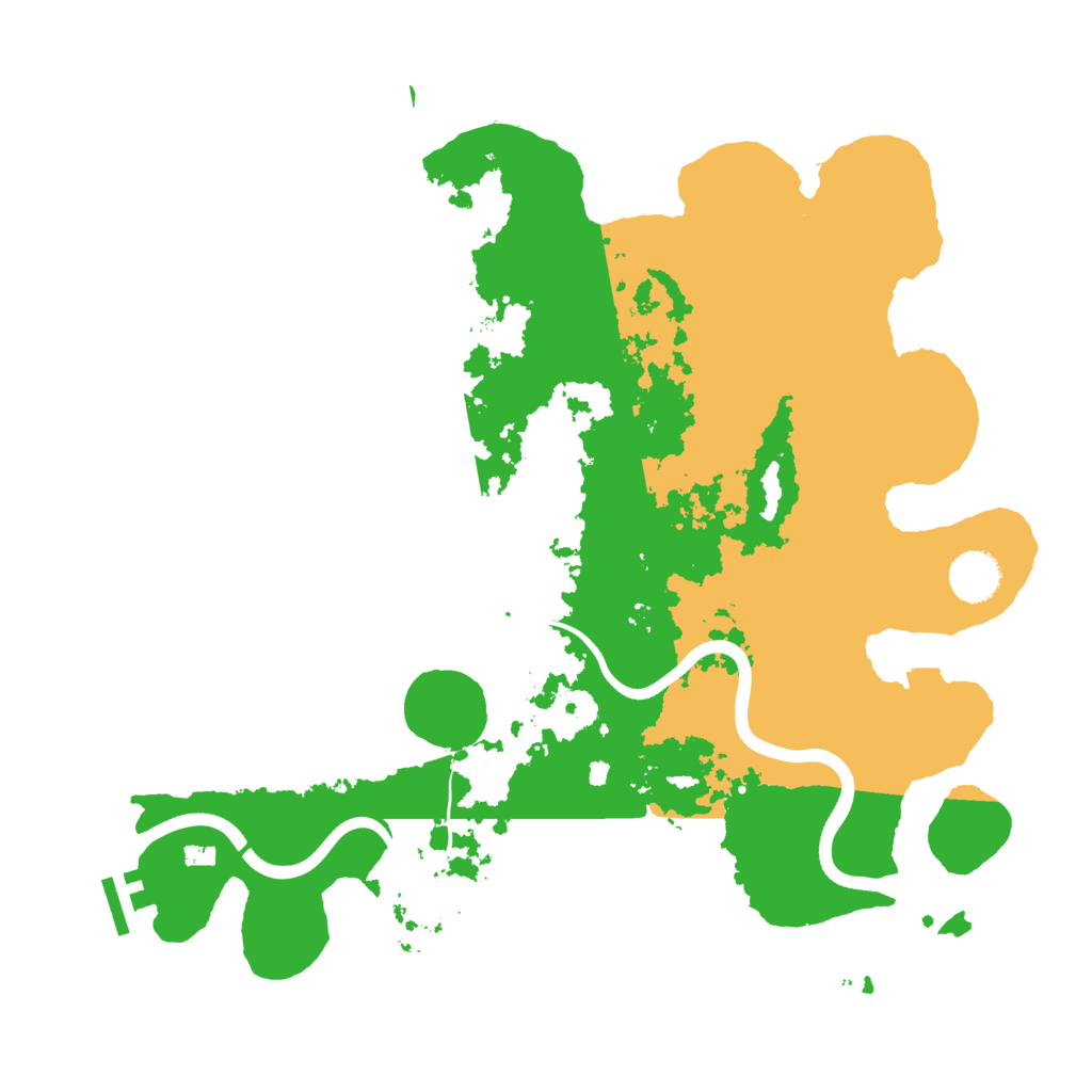 Biome Rust Map: Procedural Map, Size: 3750, Seed: 1417964895