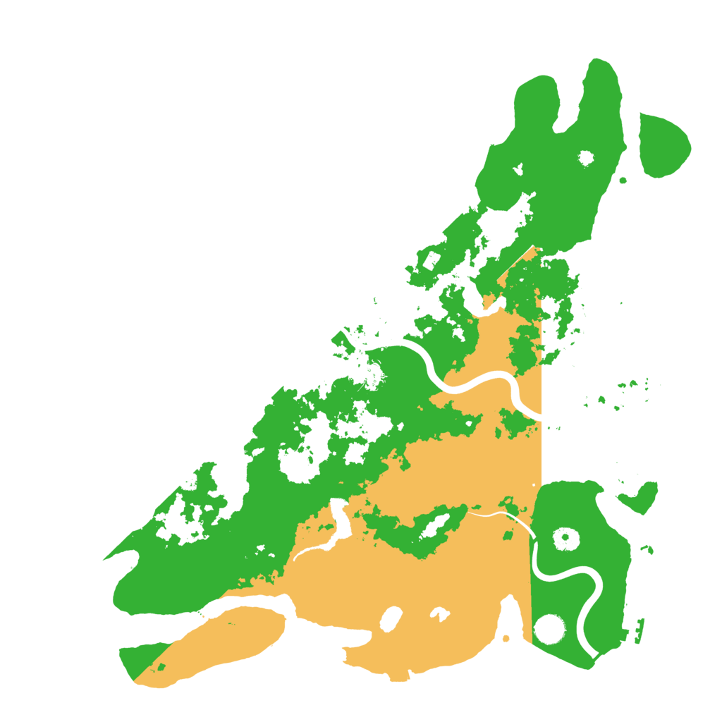 Biome Rust Map: Procedural Map, Size: 4250, Seed: 14309