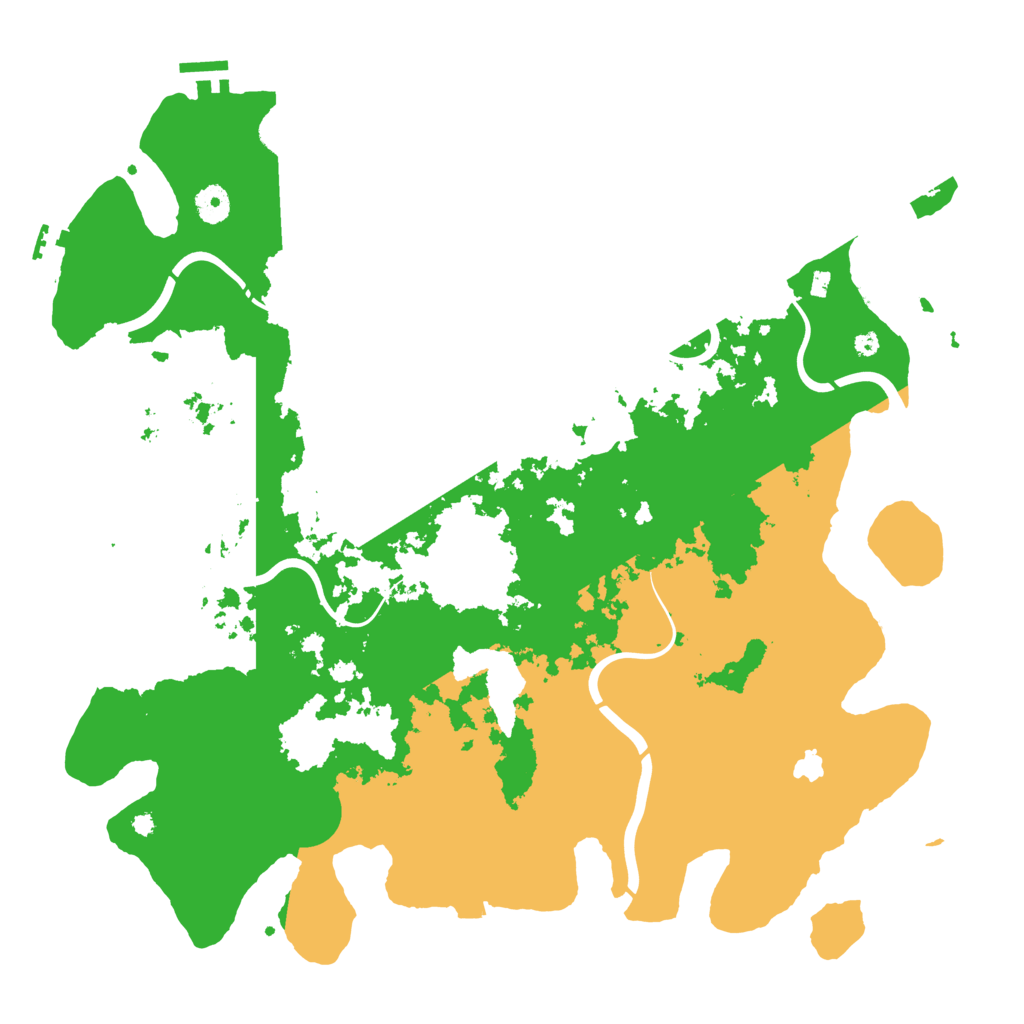 Biome Rust Map: Procedural Map, Size: 4250, Seed: 539393559