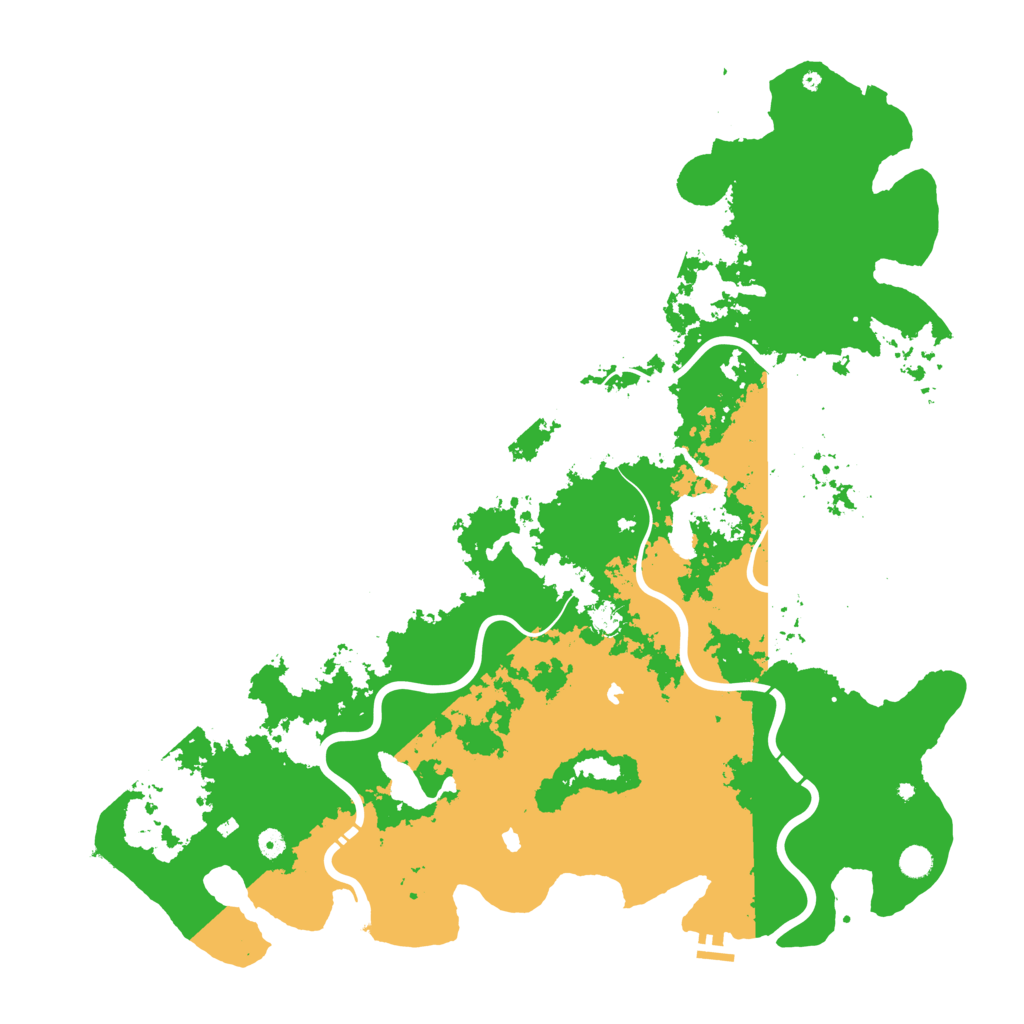Biome Rust Map: Procedural Map, Size: 5500, Seed: 1068634148