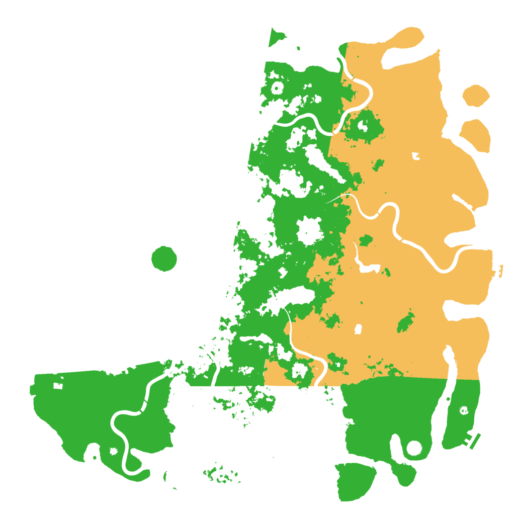 Biome Rust Map: Procedural Map, Size: 6000, Seed: 1793026563