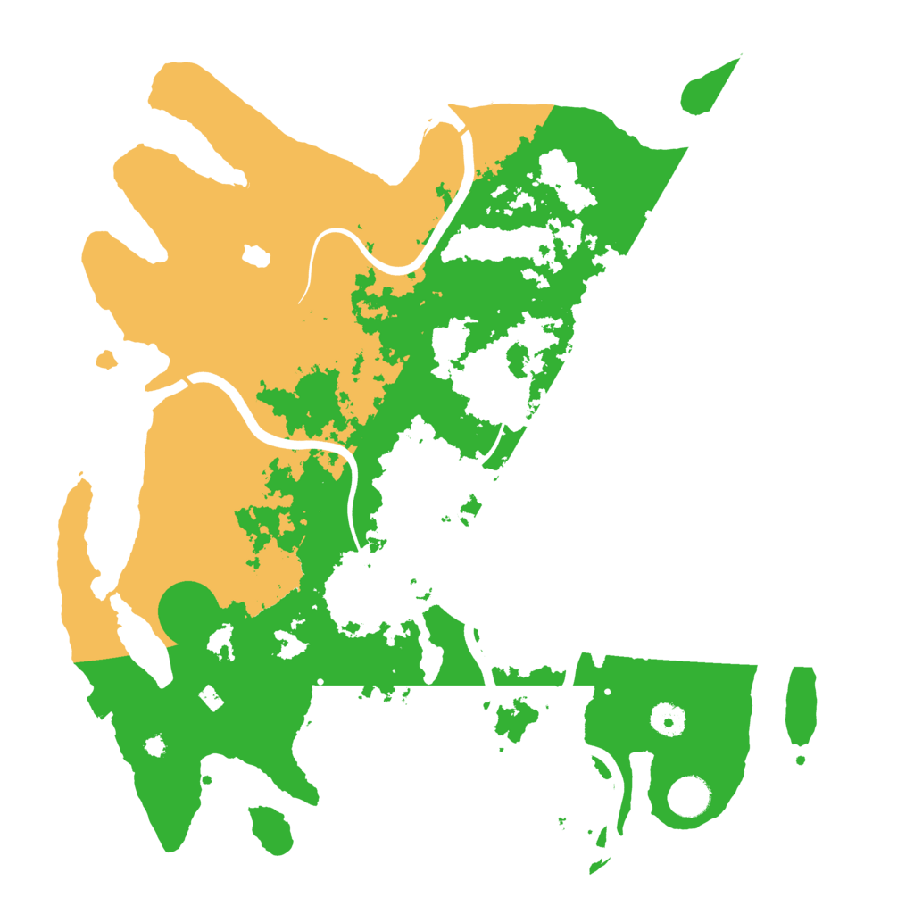 Biome Rust Map: Procedural Map, Size: 4000, Seed: 1543498793