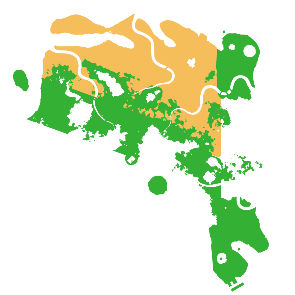 Biome Rust Map: Procedural Map, Size: 4250, Seed: 19813