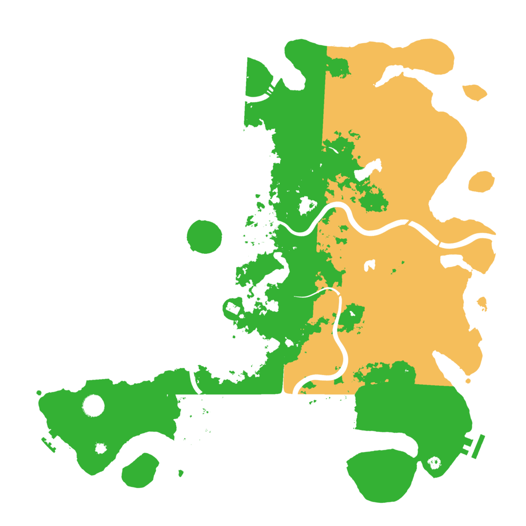 Biome Rust Map: Procedural Map, Size: 4250, Seed: 14482587