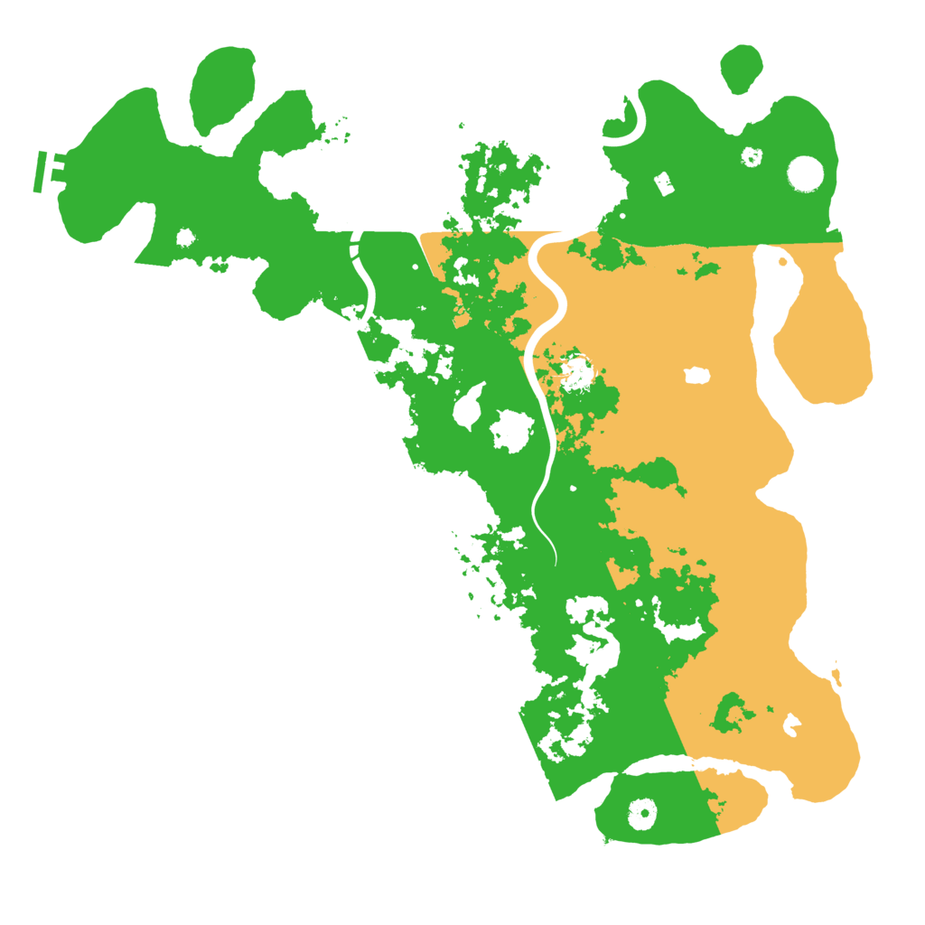 Biome Rust Map: Procedural Map, Size: 4500, Seed: 973683044