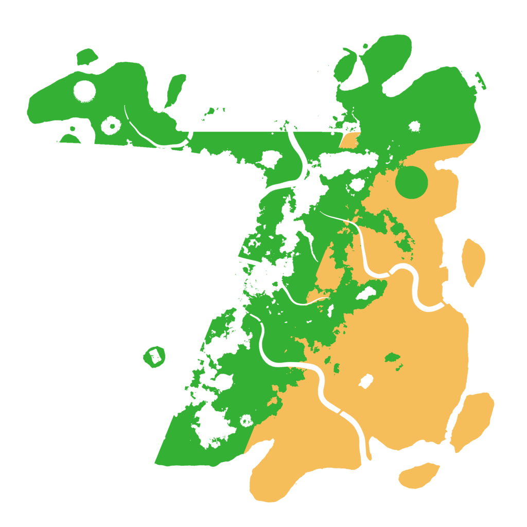 Biome Rust Map: Procedural Map, Size: 4250, Seed: 837228376
