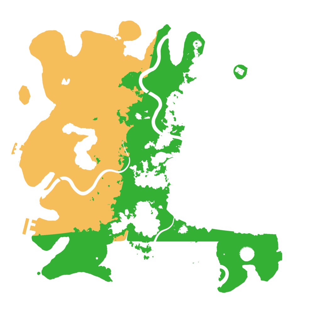 Biome Rust Map: Procedural Map, Size: 4000, Seed: 858238735