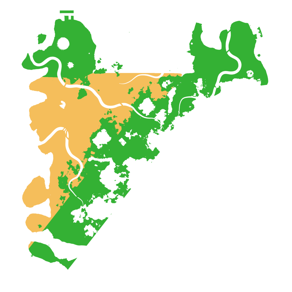 Biome Rust Map: Procedural Map, Size: 4250, Seed: 996443980