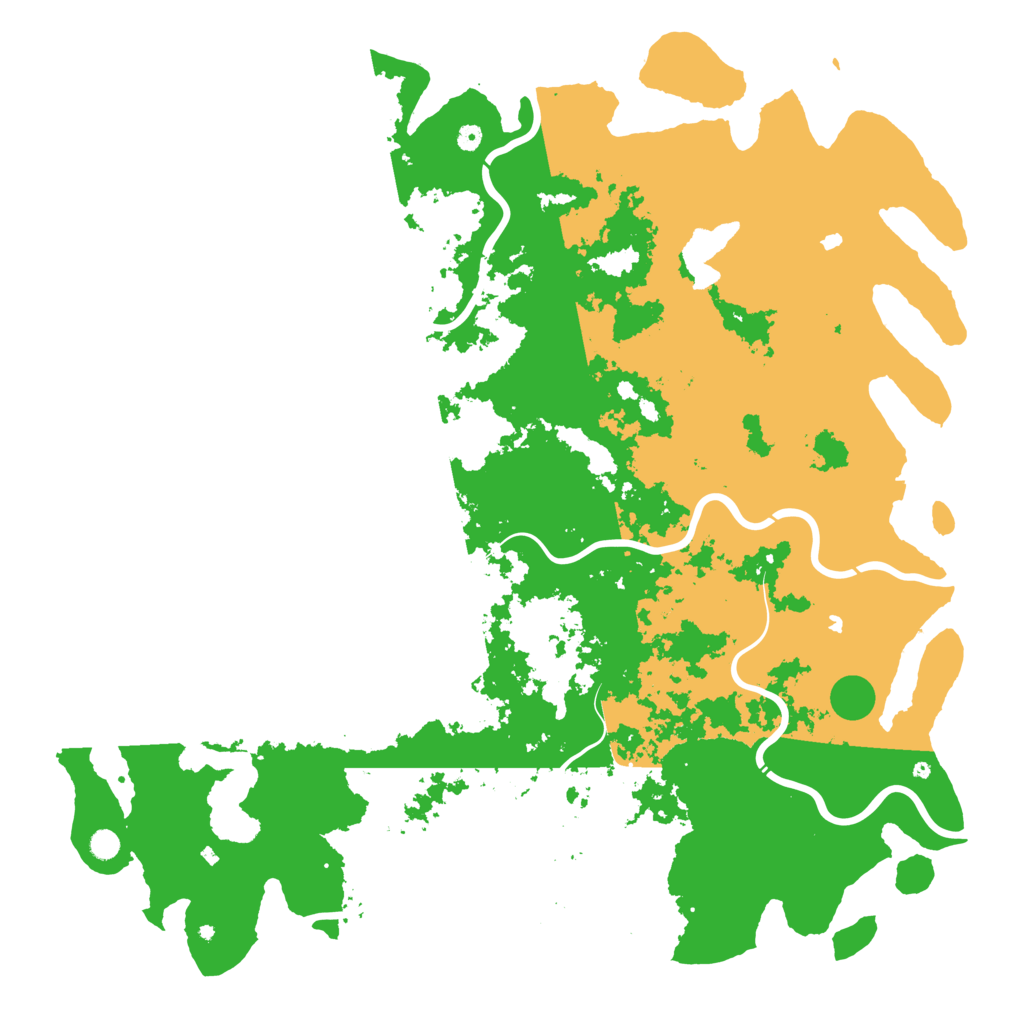 Biome Rust Map: Procedural Map, Size: 6000, Seed: 620960954