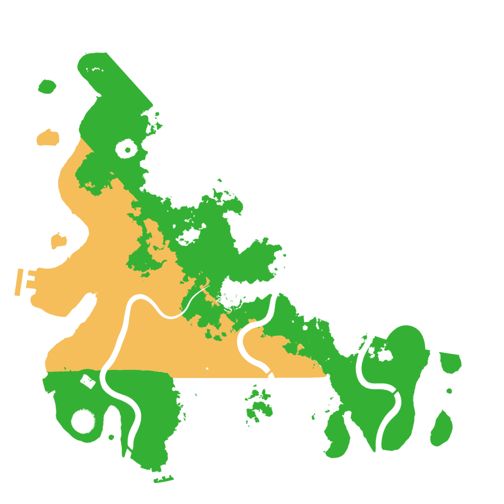 Biome Rust Map: Procedural Map, Size: 3750, Seed: 150090106