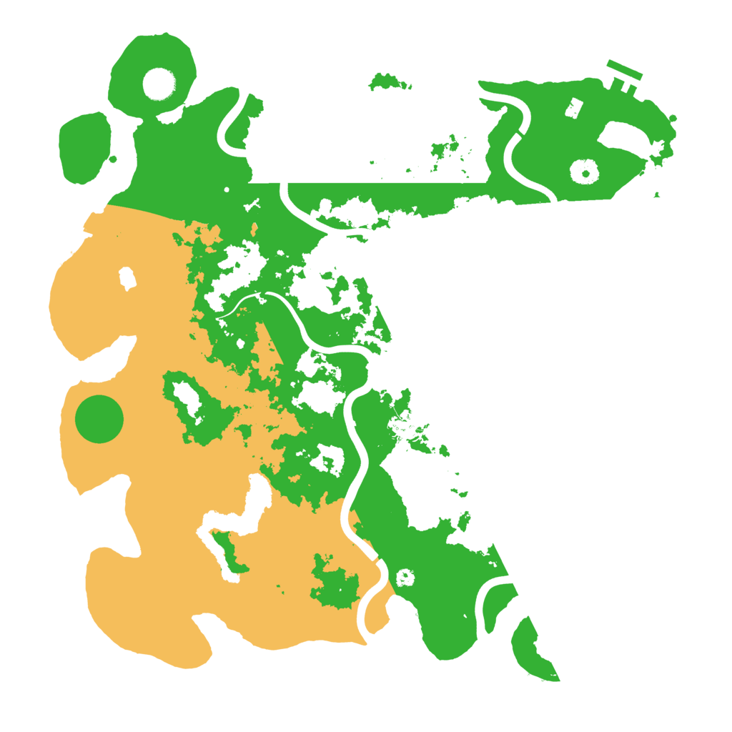 Biome Rust Map: Procedural Map, Size: 4000, Seed: 111062025