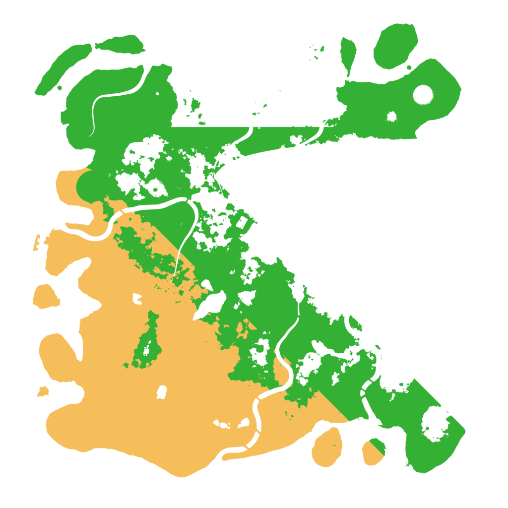 Biome Rust Map: Procedural Map, Size: 4500, Seed: 83571663
