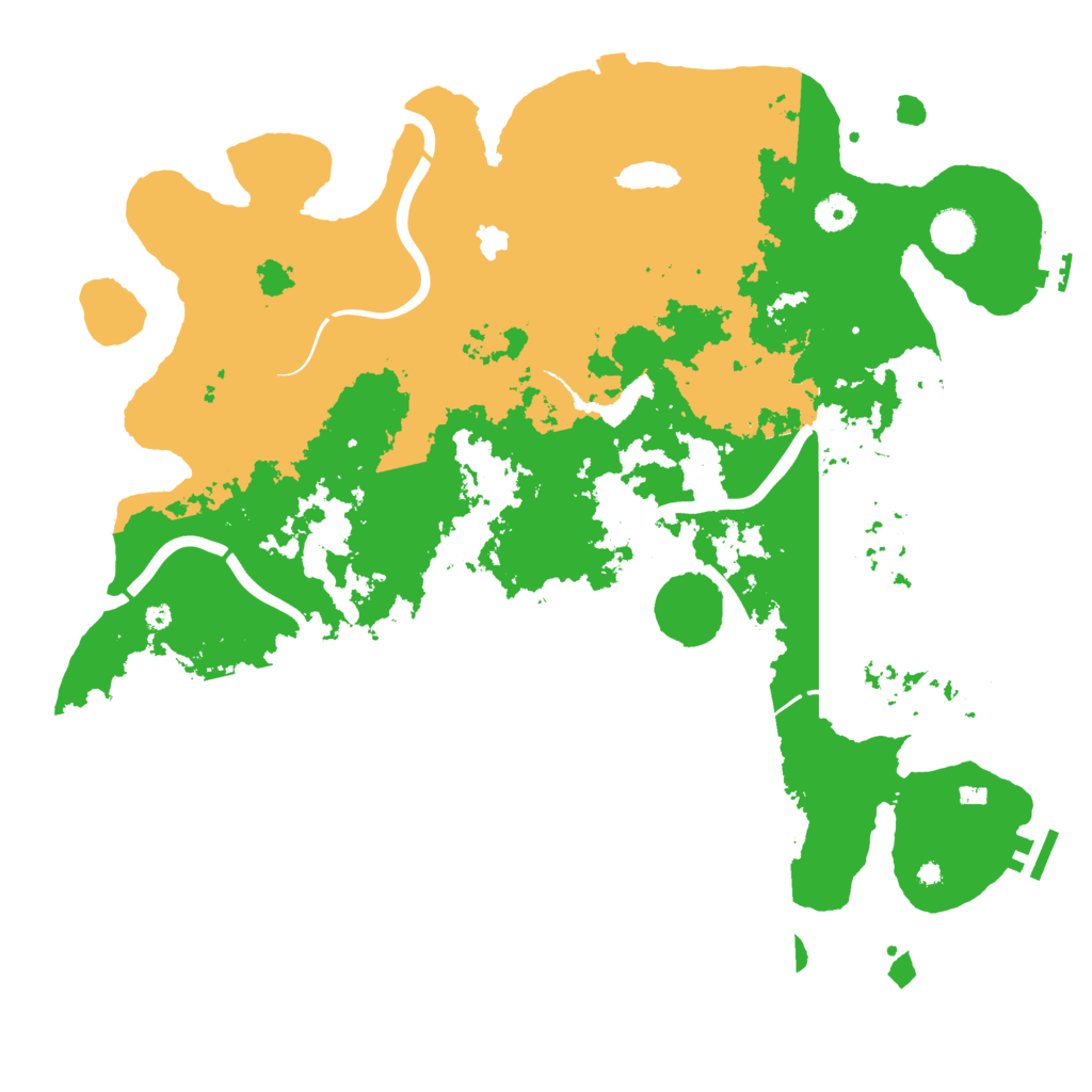 Biome Rust Map: Procedural Map, Size: 4250, Seed: 400357694