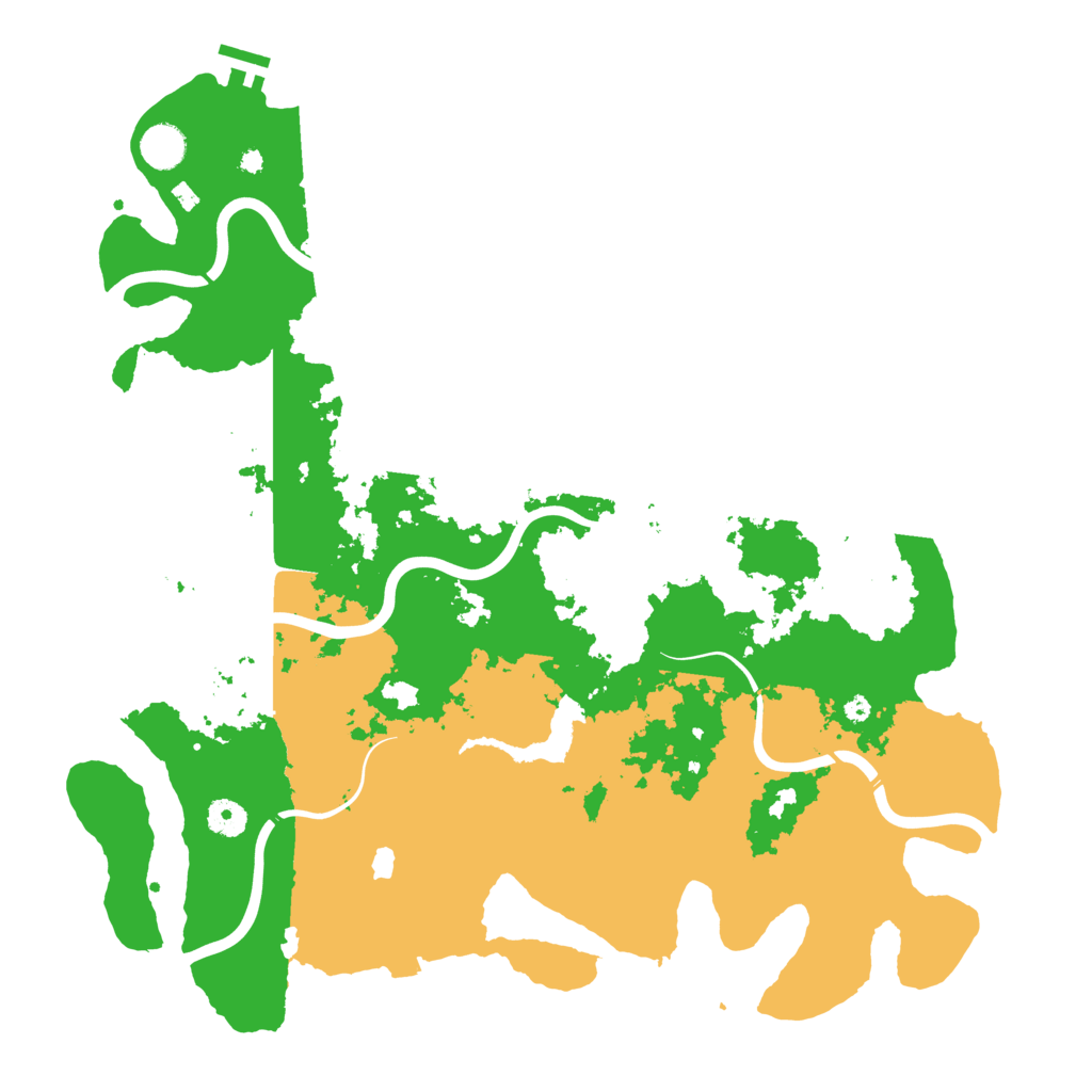 Biome Rust Map: Procedural Map, Size: 4250, Seed: 498954872