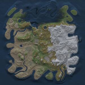Thumbnail Rust Map: Procedural Map, Size: 4250, Seed: 382027404, 15 Monuments