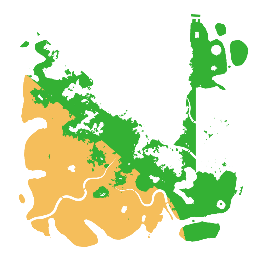 Biome Rust Map: Procedural Map, Size: 4500, Seed: 1915379829