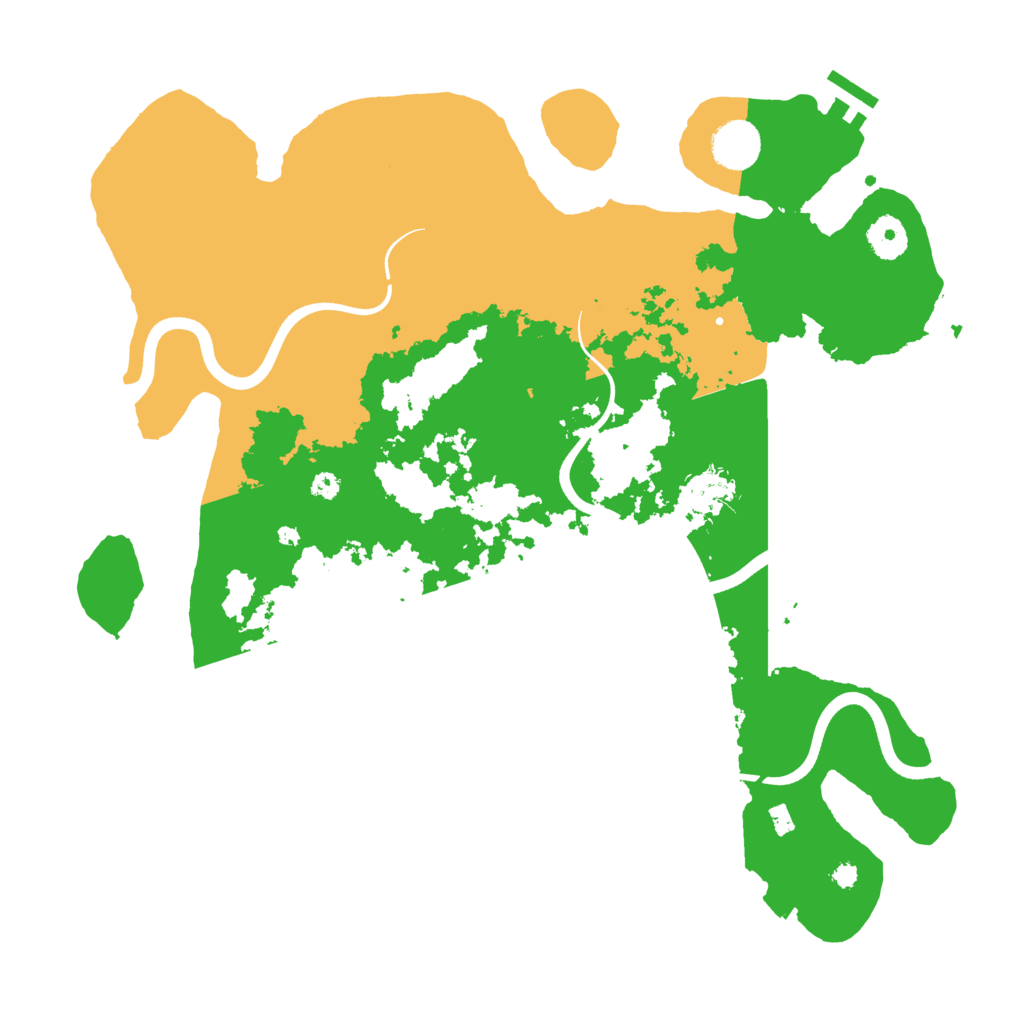 Biome Rust Map: Procedural Map, Size: 3750, Seed: 2146874231