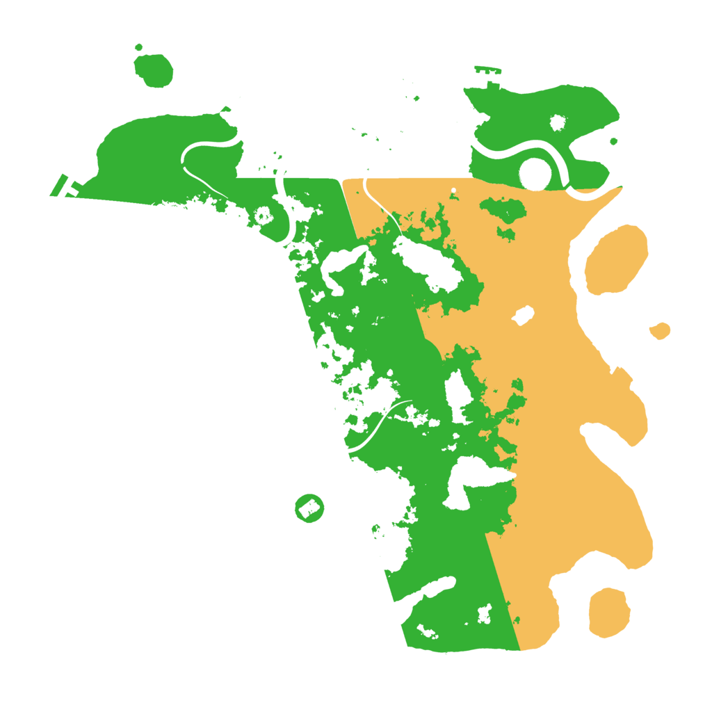 Biome Rust Map: Procedural Map, Size: 4000, Seed: 1613882707