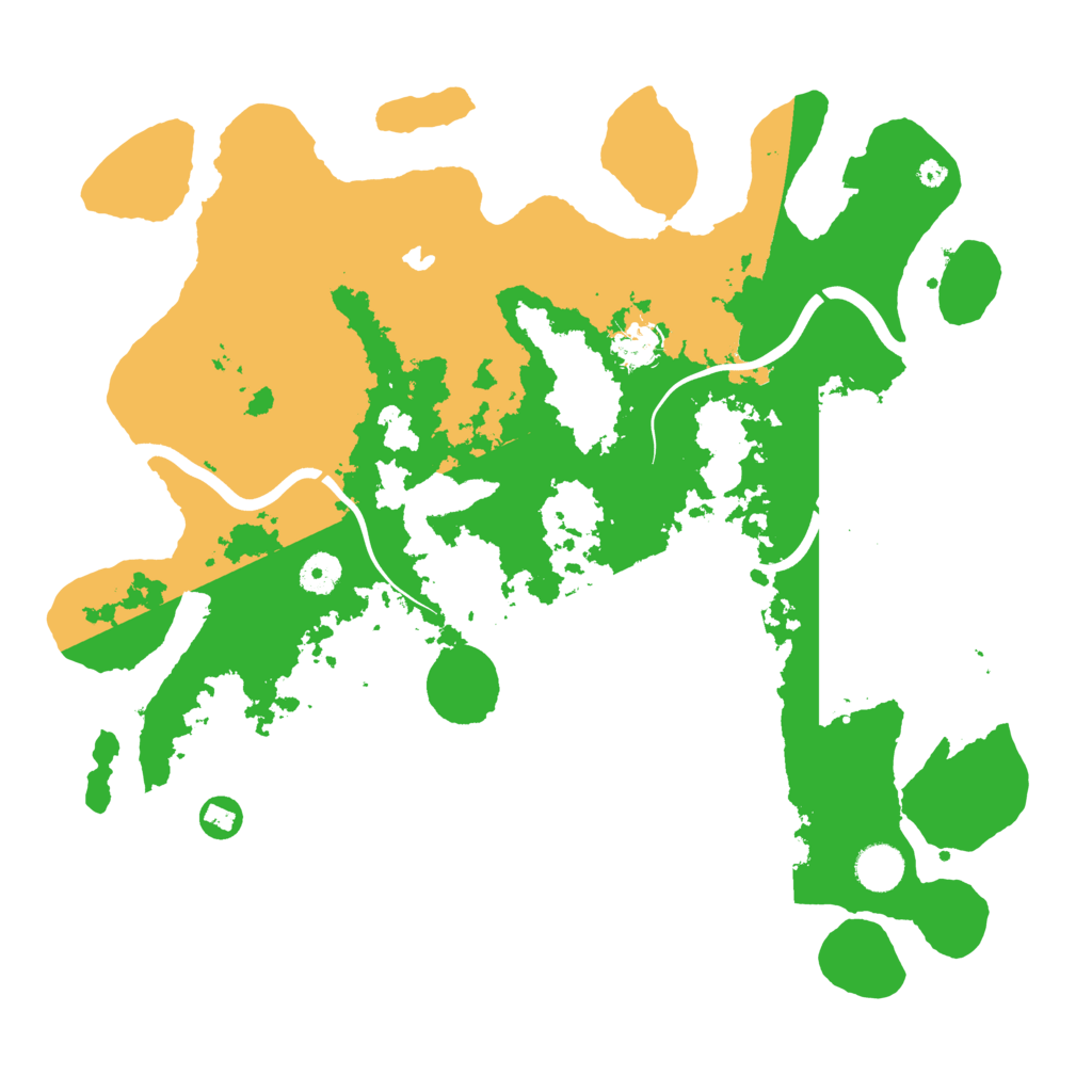 Biome Rust Map: Procedural Map, Size: 4000, Seed: 1921783053