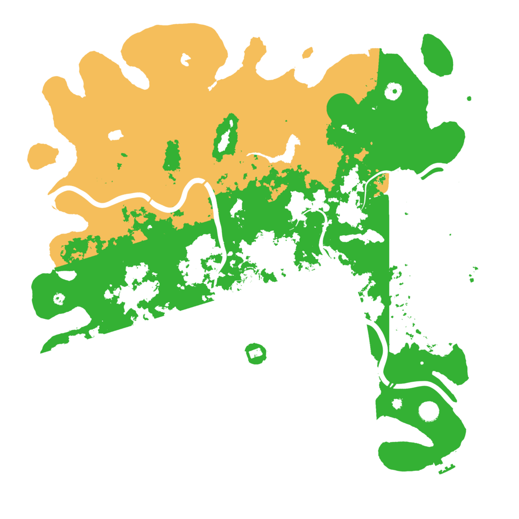Biome Rust Map: Procedural Map, Size: 4500, Seed: 7937935
