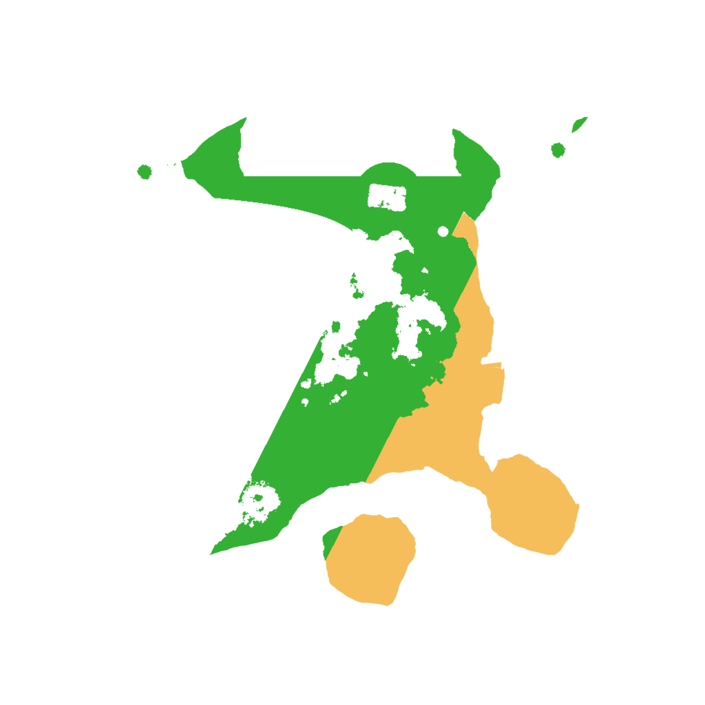 Biome Rust Map: Procedural Map, Size: 2000, Seed: 20226