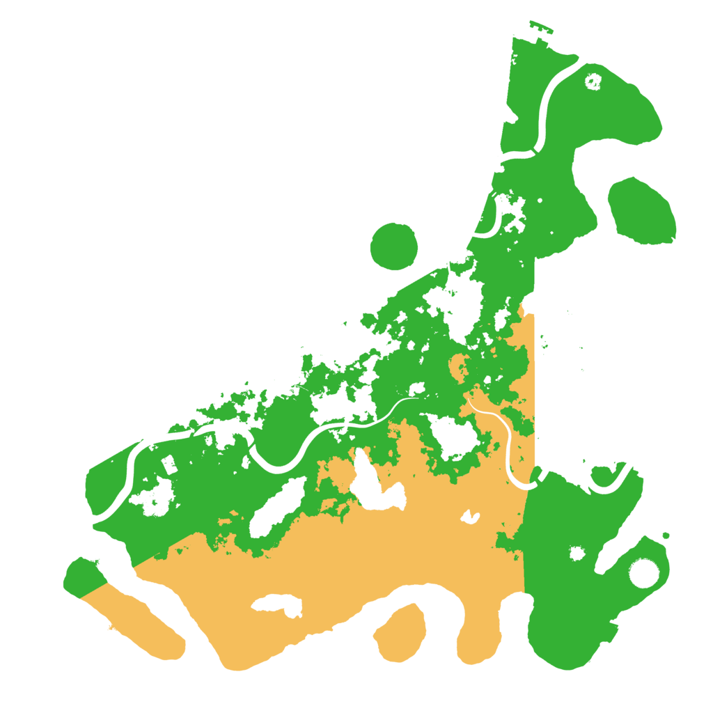 Biome Rust Map: Procedural Map, Size: 4250, Seed: 731406230