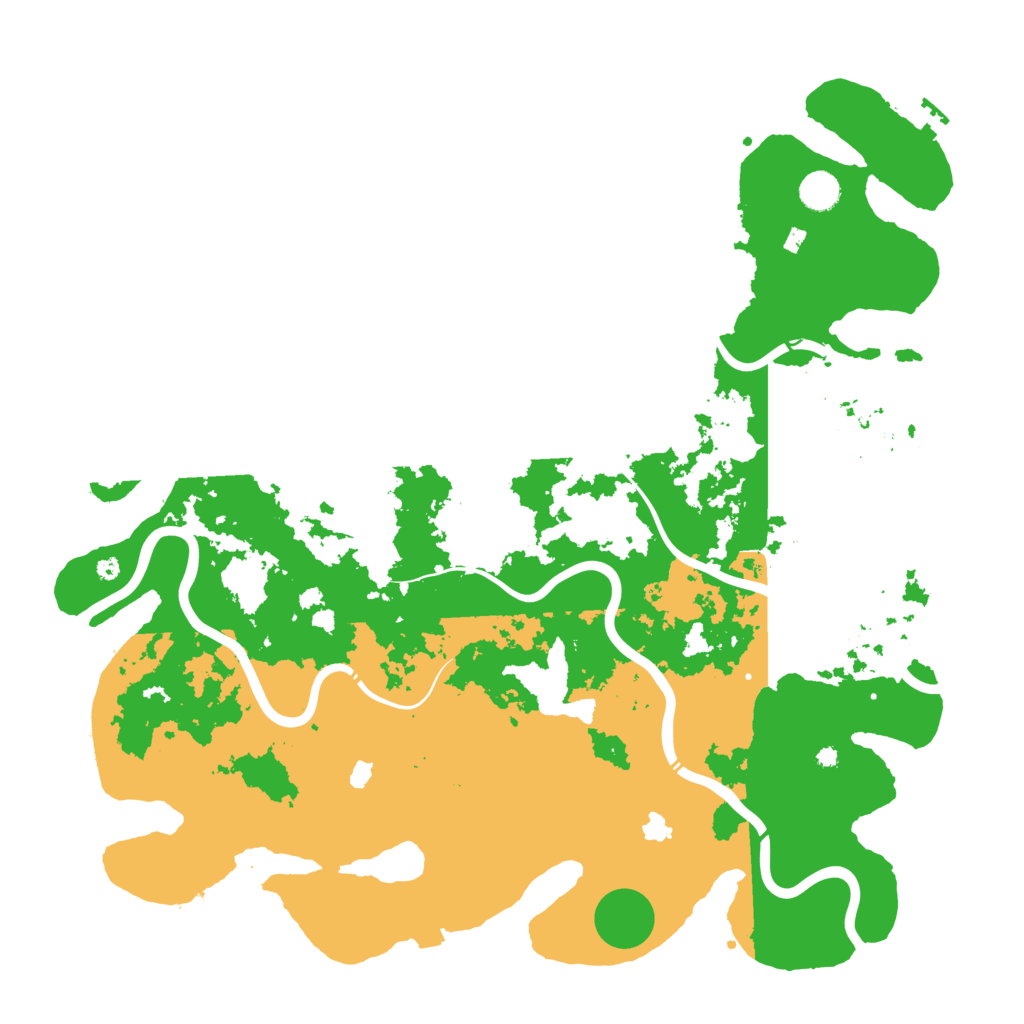 Biome Rust Map: Procedural Map, Size: 4500, Seed: 11256300