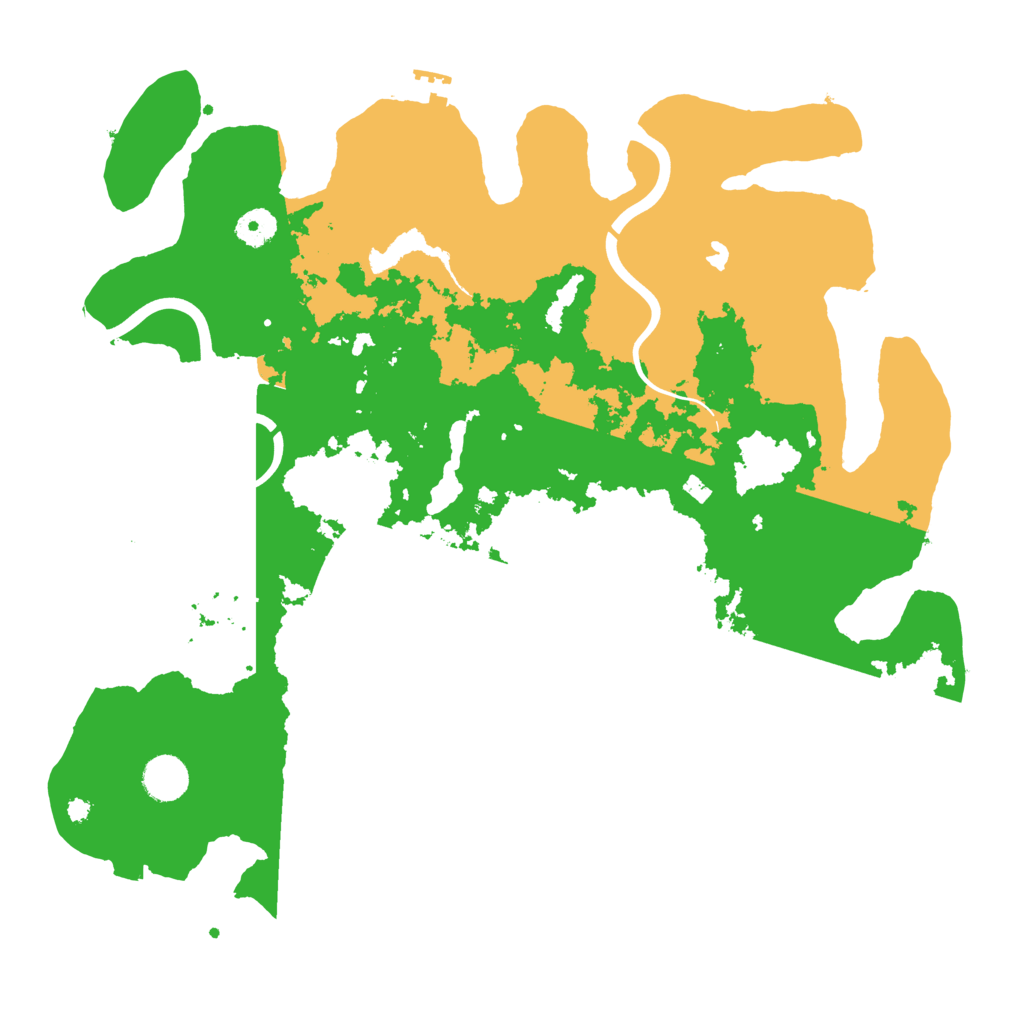 Biome Rust Map: Procedural Map, Size: 4000, Seed: 990372