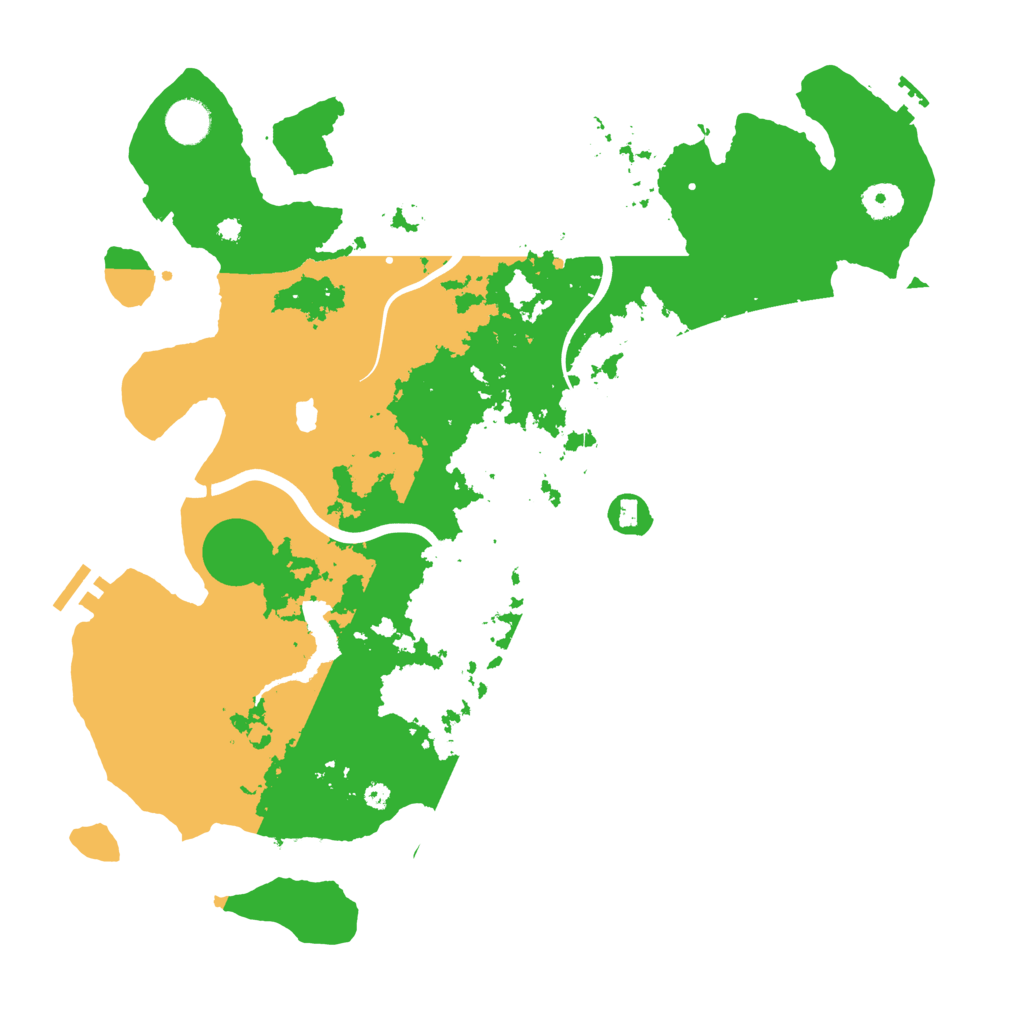 Biome Rust Map: Procedural Map, Size: 4000, Seed: 433374007