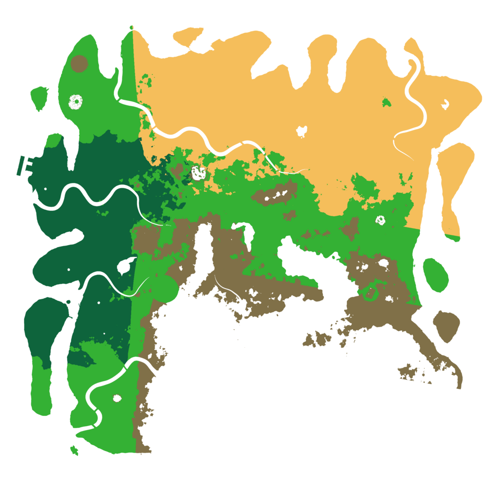 Biome Rust Map: Procedural Map, Size: 5100, Seed: 673504572