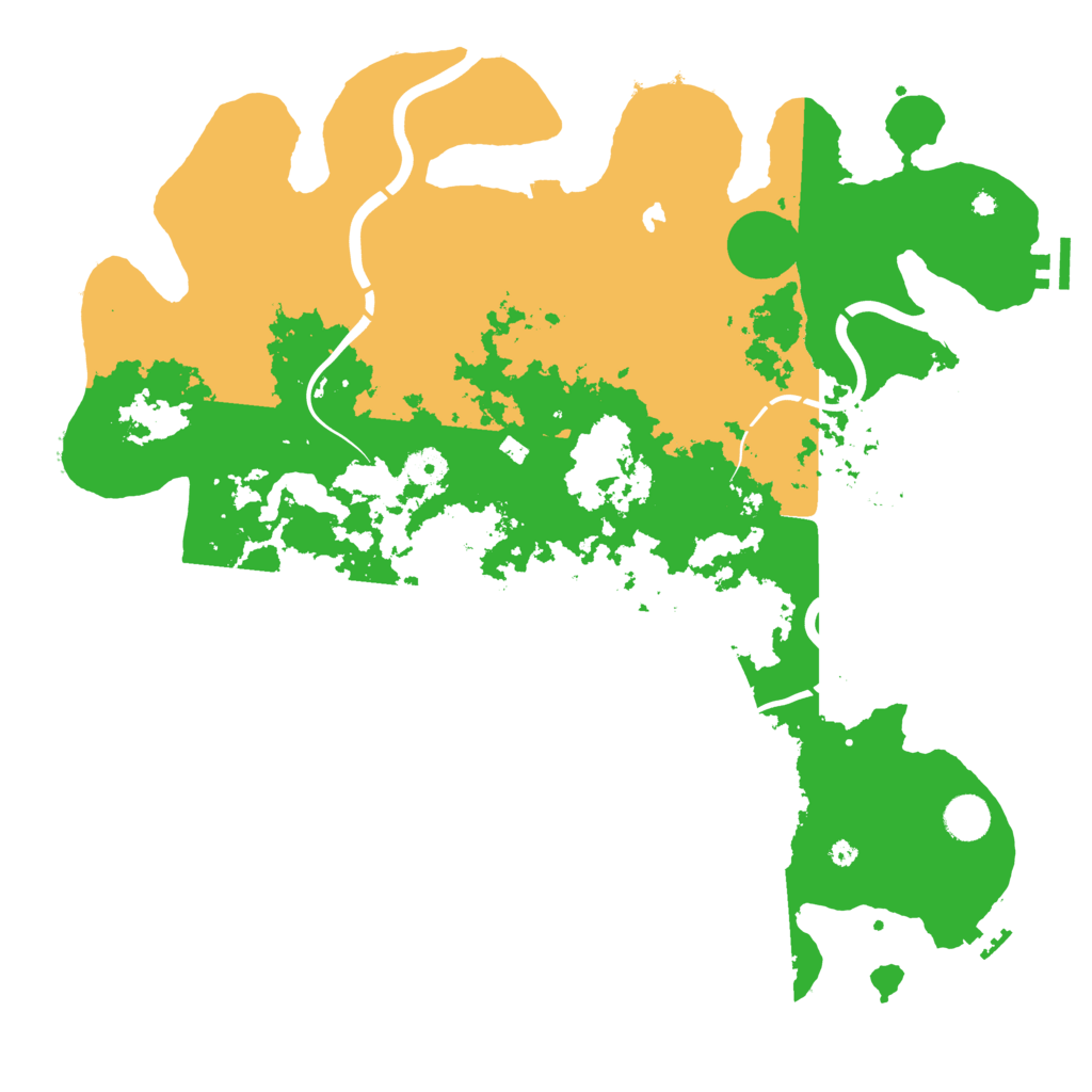 Biome Rust Map: Procedural Map, Size: 4250, Seed: 84536993