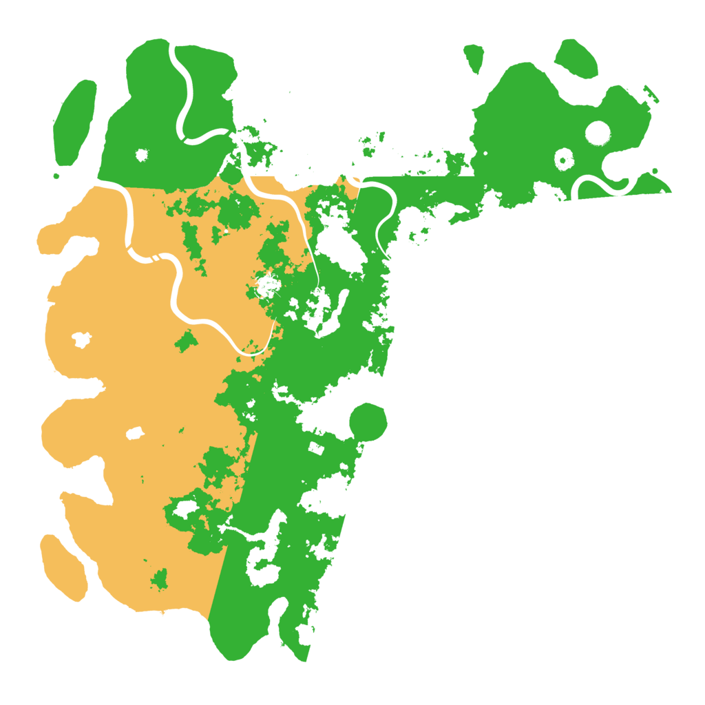 Biome Rust Map: Procedural Map, Size: 5000, Seed: 1706017199