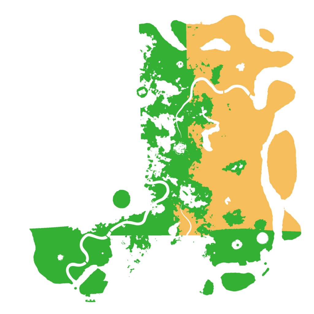 Biome Rust Map: Procedural Map, Size: 4800, Seed: 1334082020