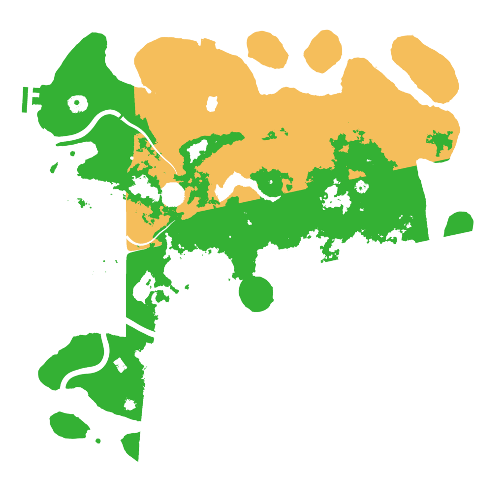Biome Rust Map: Procedural Map, Size: 4000, Seed: 382991