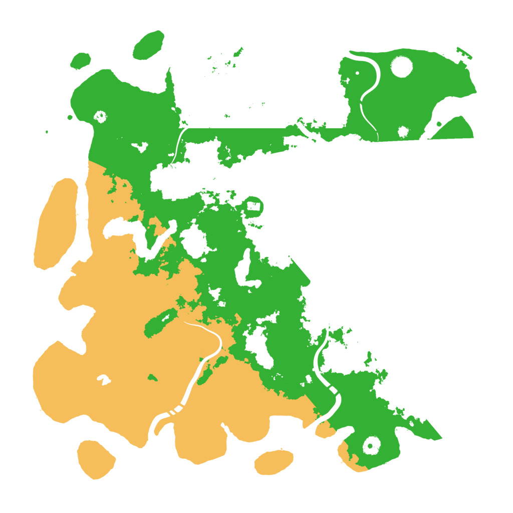 Biome Rust Map: Procedural Map, Size: 4250, Seed: 1357399345