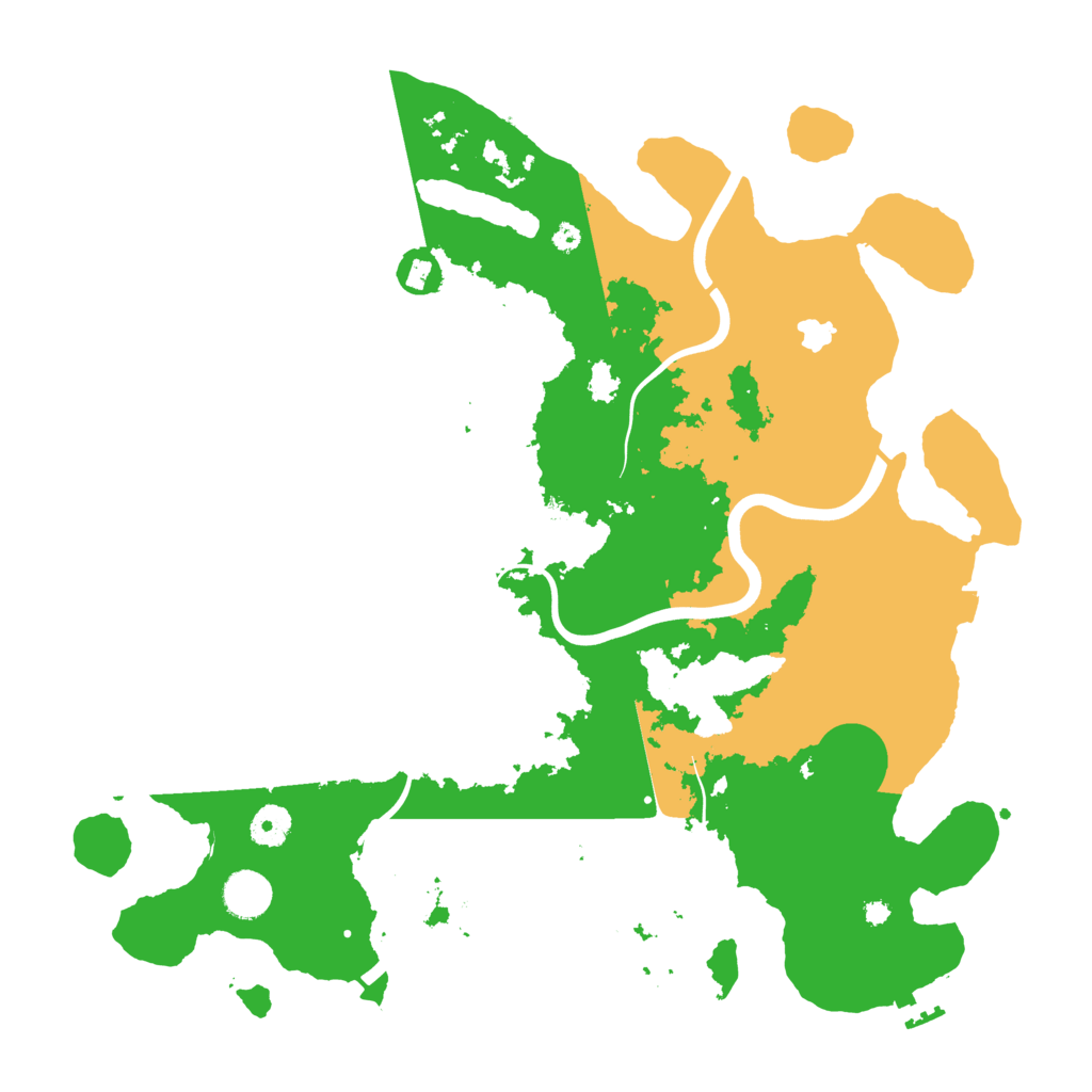 Biome Rust Map: Procedural Map, Size: 4000, Seed: 1523351780